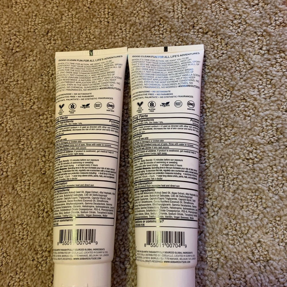 Bare republic sunscreen “2”